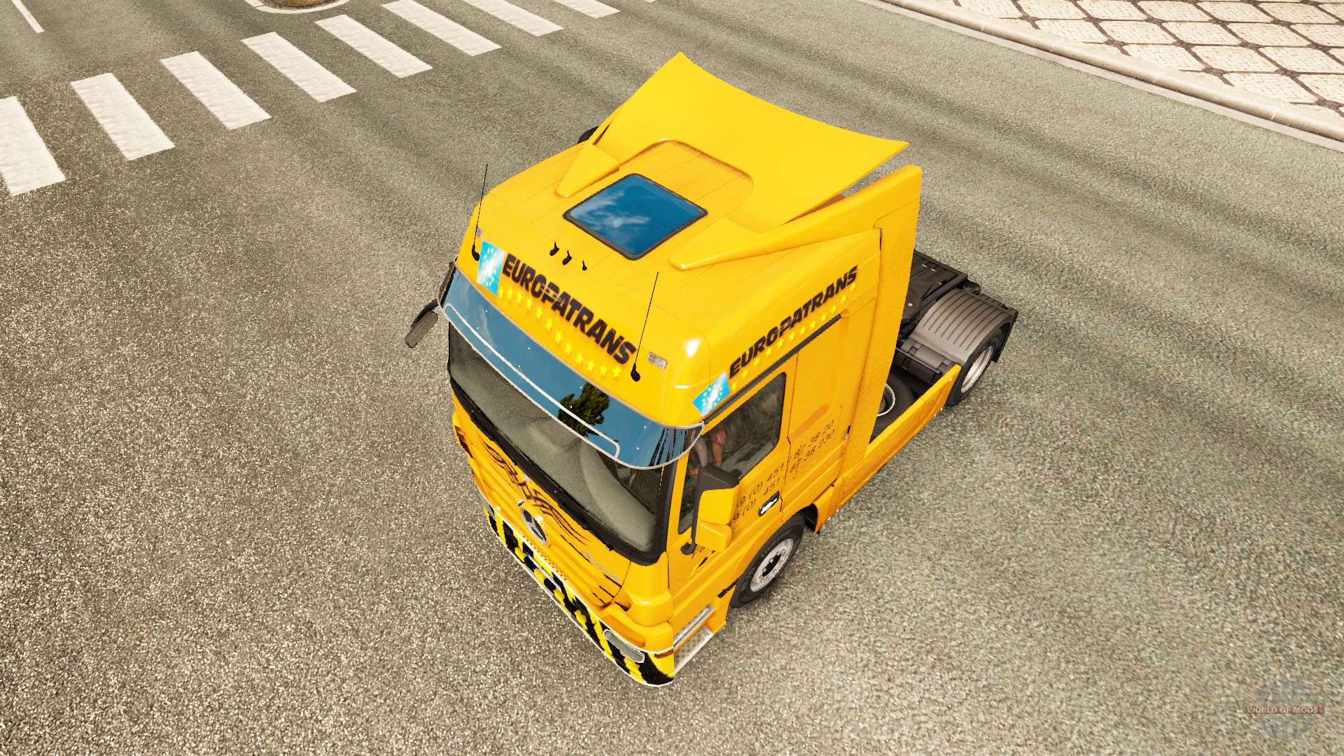 Euro Truck Simulator 2, now with the new Mercedes-Benz Actros - RoadStars