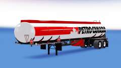 Skin Petro Canada fuel semi-trailer para American Truck Simulator