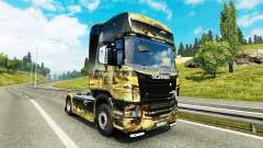 Espaço Cena pele para o Scania truck para Euro Truck Simulator 2