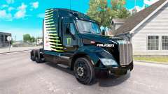 O Monster Energy Falken pele para o caminhão Peterbilt para American Truck Simulator