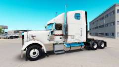 A pele no PAM de Transporte de caminhão Freightliner Clássico para American Truck Simulator