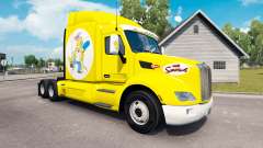Simpsons pele para o caminhão Peterbilt para American Truck Simulator