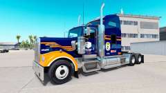 Pele Denver Broncos no caminhão Kenworth W900 para American Truck Simulator