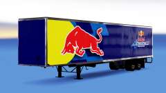 Todo em metal, semi-reboque, o Red Bull para American Truck Simulator