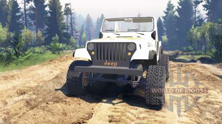 Jeep CJ-7 Renegade [Dixie] v2.0 para Spin Tires