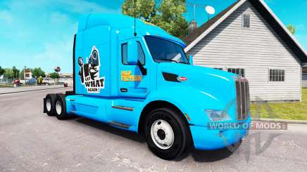 Ficção de polpa de pele para o caminhão Peterbilt para American Truck Simulator