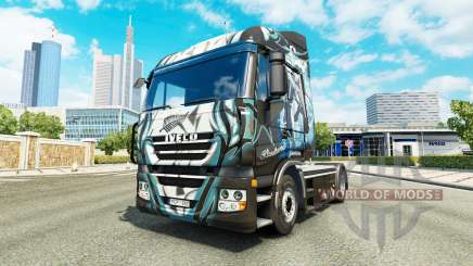 Pele Klanatrans no caminhão Iveco para Euro Truck Simulator 2