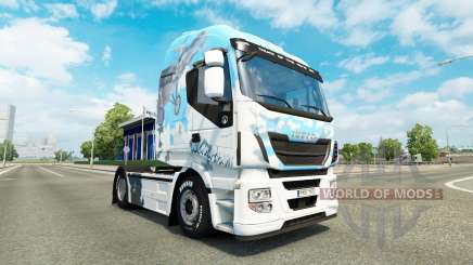 Pele Klanatrans v2.0 trator Iveco para Euro Truck Simulator 2