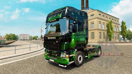 Obras de arte para a pele do Scania truck para Euro Truck Simulator 2