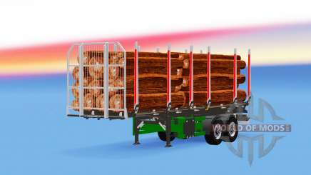 Pequeno caminhão semi-reboque para American Truck Simulator