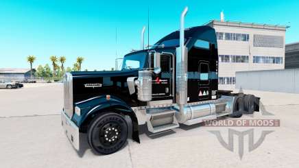 Pele Stevens Transporte em caminhão Kenworth W900 para American Truck Simulator