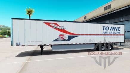 Pele Towne Frete de Ar no trailer para American Truck Simulator