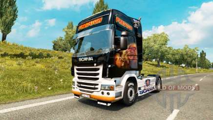 Predador pele para o Scania truck para Euro Truck Simulator 2