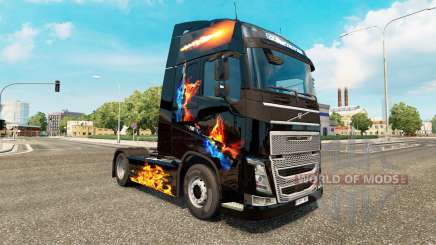 Fogo de pele para a Volvo caminhões para Euro Truck Simulator 2