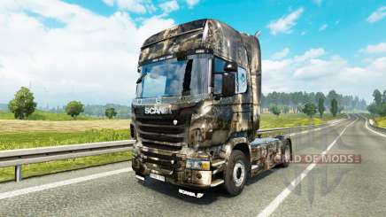 A pele da Cidade no trator Scania para Euro Truck Simulator 2