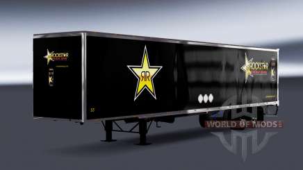 Todo em metal, semi-Rockstar Energy para American Truck Simulator