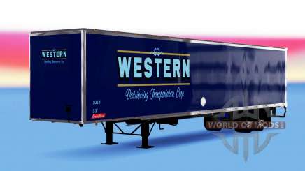 Todo em metal, semi-Western para American Truck Simulator