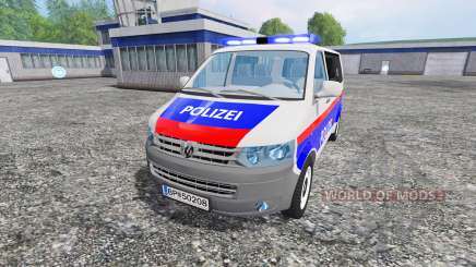 Volkswagen Transporter T5 Police para Farming Simulator 2015