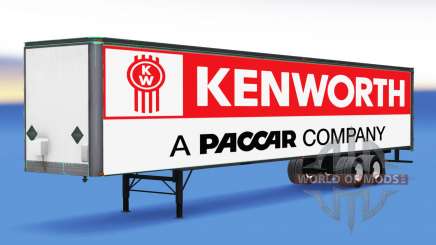 Todo em metal, semi-reboque Kenworth para American Truck Simulator