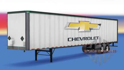 Pele Chevrolet no trailer para American Truck Simulator