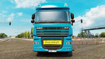 Oversize Load Sign para Euro Truck Simulator 2