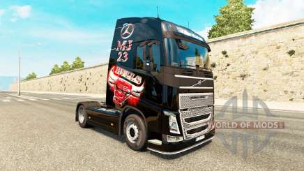 MJBulls pele para a Volvo caminhões para Euro Truck Simulator 2