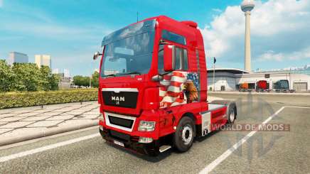 Pele Adler trator HOMEM para Euro Truck Simulator 2