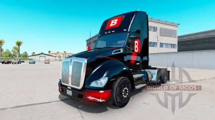 Pele Bitdefender trator Kenworth para American Truck Simulator