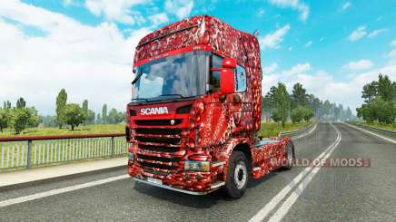 Pele Coca-Cola Bolhas no tractor Scania para Euro Truck Simulator 2