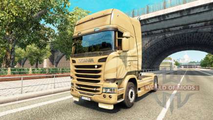 A pele no 50º Aniversário de trator Scania para Euro Truck Simulator 2