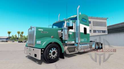 Pele Reimer Linhas expressas no caminhão Kenworth W900 para American Truck Simulator