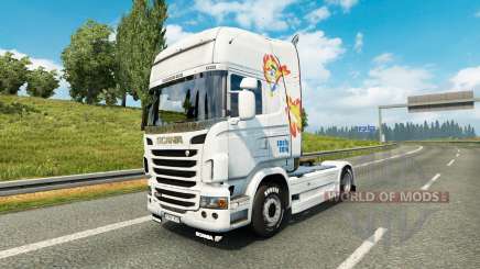 Little Pony pele para o Scania truck para Euro Truck Simulator 2