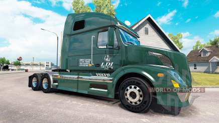 Pele Serviços para LDI tractor Volvo VNL 670 para American Truck Simulator