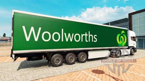 Woolworths pele para reboques para Euro Truck Simulator 2