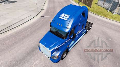 Pele Robert Heath em um trator Freightliner Casc para American Truck Simulator