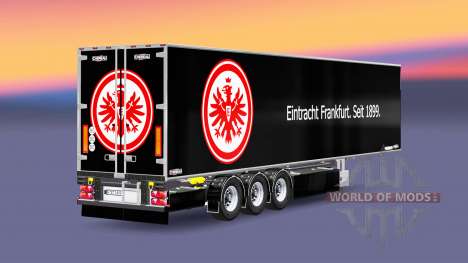 Semi-Reboque Chereau O Eintracht Frankfurt para Euro Truck Simulator 2