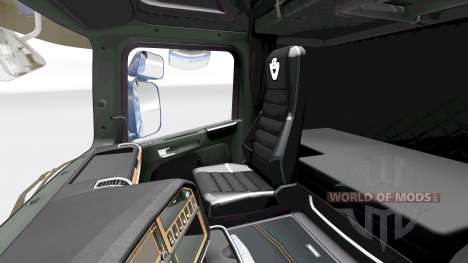 A Linha Escura de interiores Exclusivos v2.0 par para Euro Truck Simulator 2