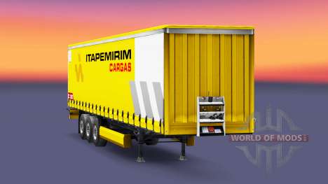 Cachoeiro de Itapemirim Cargas pele para o trail para Euro Truck Simulator 2