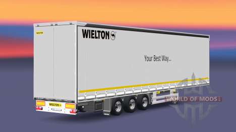Semi-Reboque Wielton Sua Melhor Forma para Euro Truck Simulator 2