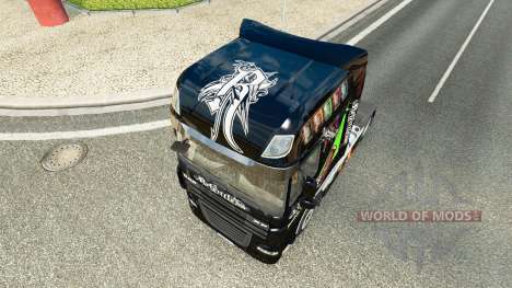 Implacável pele para caminhões DAF para Euro Truck Simulator 2