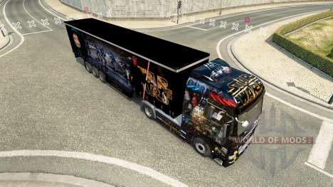 Star Wars pele para HOMEM caminhão para Euro Truck Simulator 2