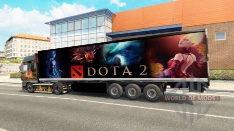 Pele Dota 2 no trailer para Euro Truck Simulator 2