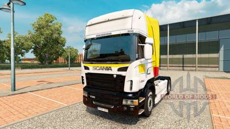 Pele de Itapemirim, no tractor Scania para Euro Truck Simulator 2