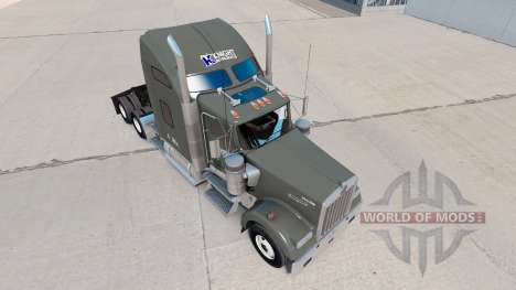 Pele Cavaleiro Refrigerado caminhão Kenworth W90 para American Truck Simulator