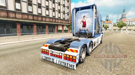 Pele Lisa Comboio para caminhão Scania T para Euro Truck Simulator 2