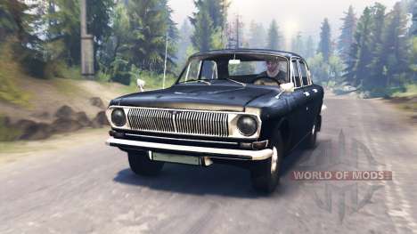 GAZ-24 Volga para Spin Tires