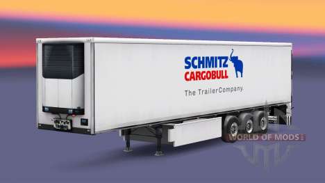 Semi-reboque frigorífico Schmitz Cargobull para Euro Truck Simulator 2