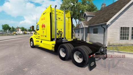 América pele para o caminhão Peterbilt para American Truck Simulator