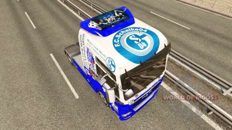 Pele FC Schalke 04 no trator HOMEM para Euro Truck Simulator 2