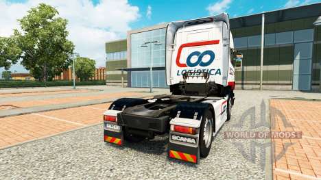 Coopercarga Logistica de pele para o Scania truc para Euro Truck Simulator 2